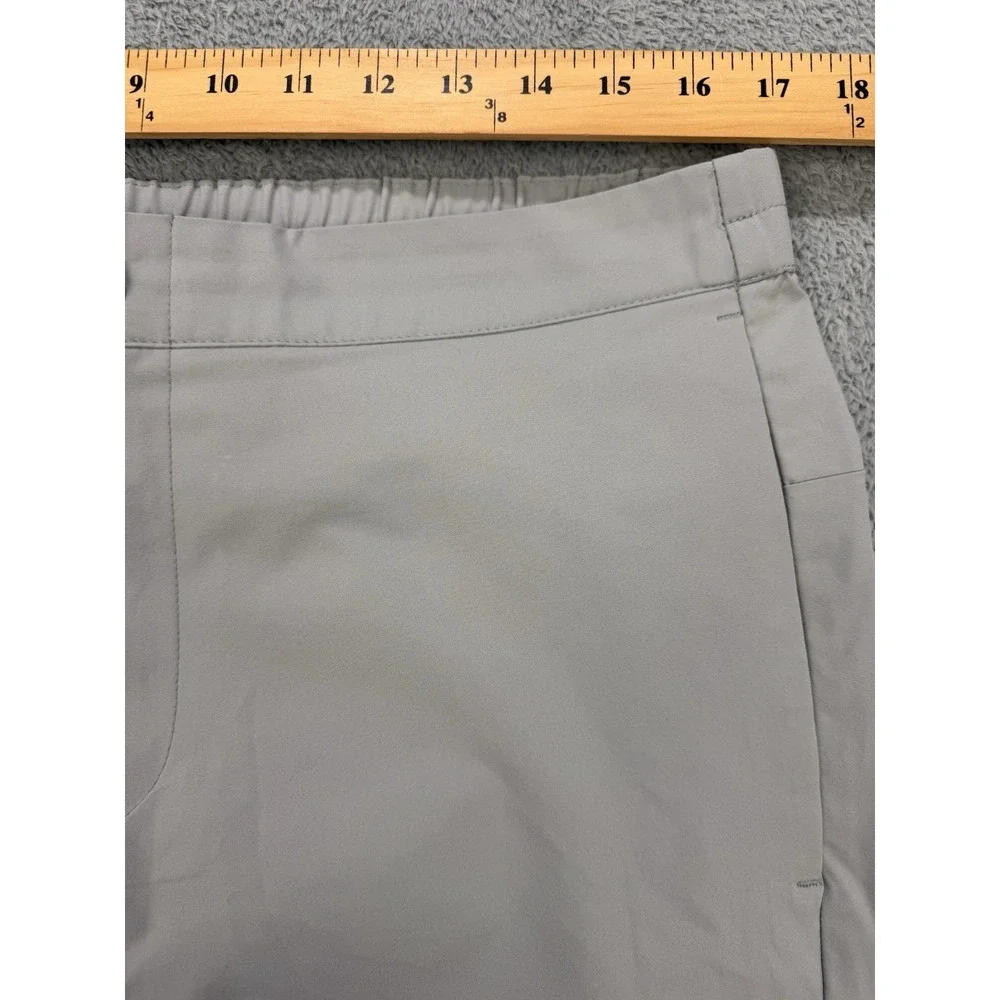 Banana‎ Republic Pant Men 34 Gray Athletic Slim Performance Golf Hiking Tech